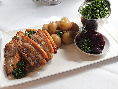 Valgflæsk på Hotel Kryb I Ly Kro